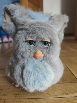 Furby 2005 Gris y Azul