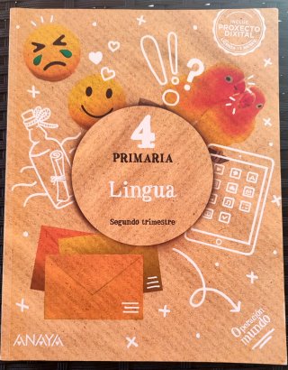 3 Libros Lingua Lengua 4 Primaria Anaya