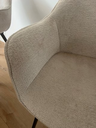 4 Sillas Kave Home Chenilla Beige