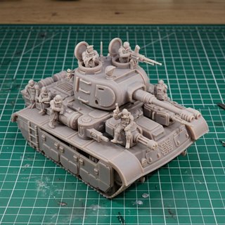 Tanque Pesado Batalla Wargame Miniatura