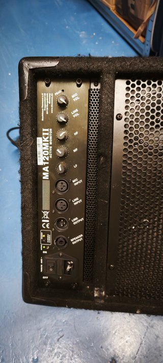 Altavoz The Box MA 120MKII Amplificado Negro