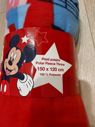 Manta Polar Mickey Disneyland 150x120 cm