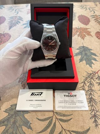 Reloj Tissot PRX Negro Acero Nuevo