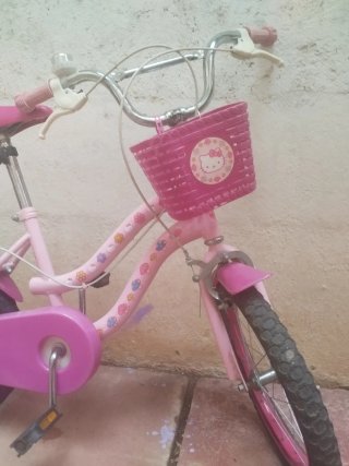 Bicicleta Niña Hello Kitty Rosa