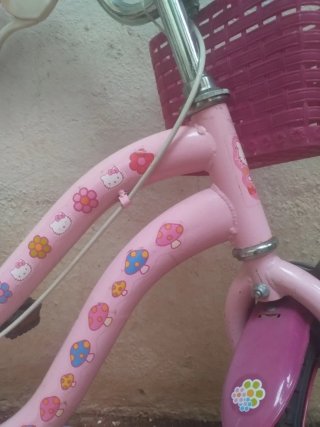 Bicicleta Niña Hello Kitty Rosa
