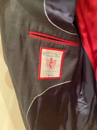 Traje El Ganso Talla M Gris Marengo