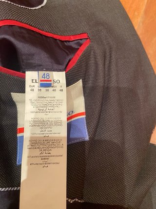 Traje El Ganso Talla M Gris Marengo