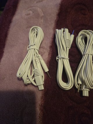 4 Cables Electrodo TENS 2mm/3.5mm