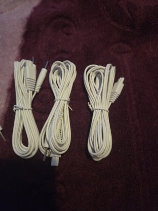 4 Cables Electrodo TENS 2mm/3.5mm
