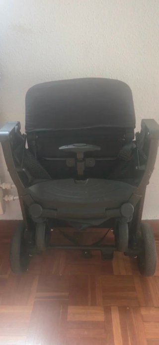 Silla de paseo KUBIC negra