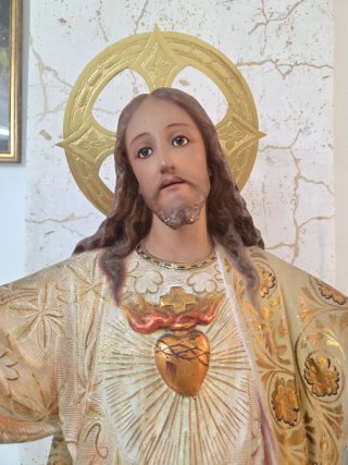 Imagen Sagrado Corazón de Jesús Olot Gran Tamaño