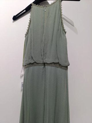 Vestido Rosa Clará verde oliva
