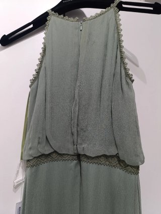 Vestido Rosa Clará verde oliva