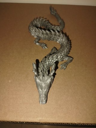 Figura dragón 3D imprenta