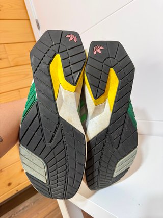 Zapatos Adidas Treziod PT Grises y Verdes