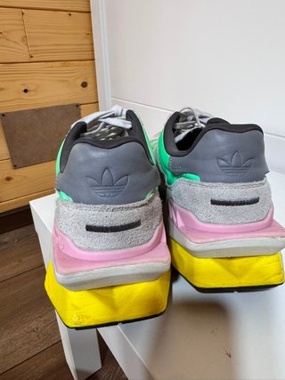 Zapatos Adidas Treziod PT Grises y Verdes