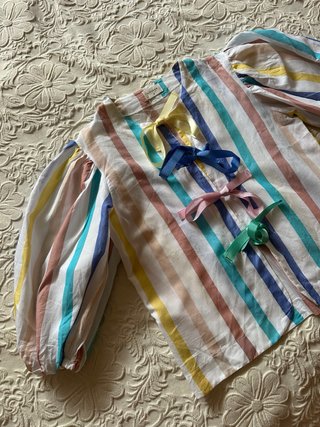 Blusa Rita Von Rayas Lazos
