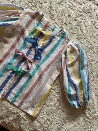 Blusa Rita Von Rayas Lazos