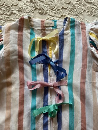 Blusa Rita Von Rayas Lazos