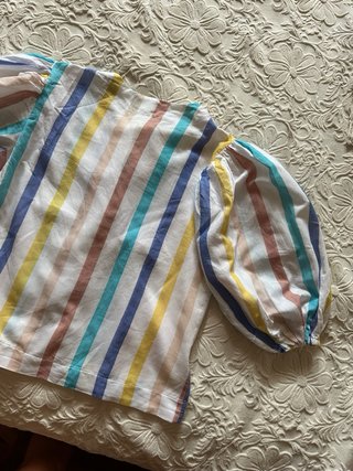 Blusa Rita Von Rayas Lazos