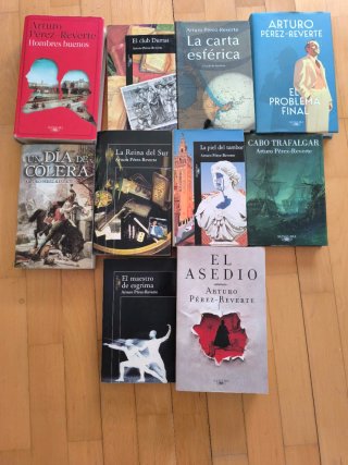 Lote 10 Libros Arturo Pérez-Reverte