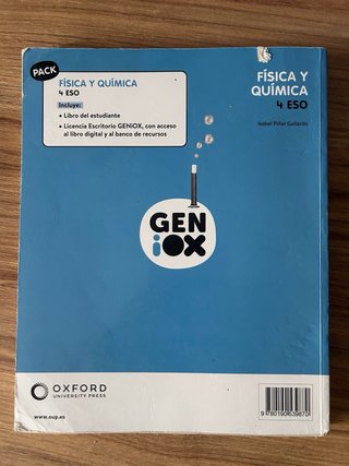 Física y Química 4 ESO