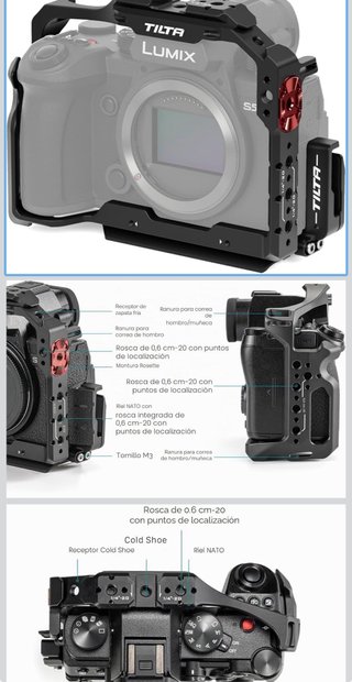Gabbia completa Tilta per Lumix S5 | I/S5