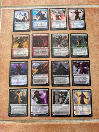 16 Cartas Magic The Gathering Planeswalkers