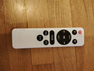 Lámpara LED Bluetooth Blanca
