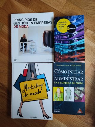 Libros empresas de moda. Lote o por separado.