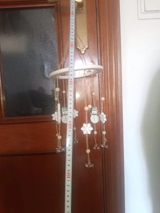 Lote 22 adornos navideños de madera