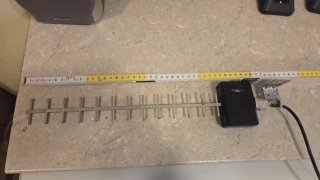 Antenna WiFi Yagi con amplificatore 3 watt