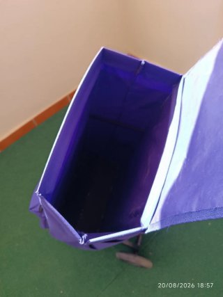 Carro de compra Garmol morado