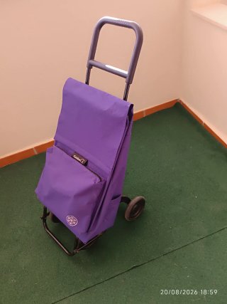 Carro de compra Garmol morado