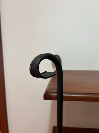 Estantería madera y metal