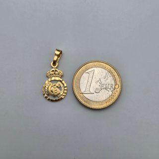 Colgante de oro de 18k. Real Madrid 1.08 gr.