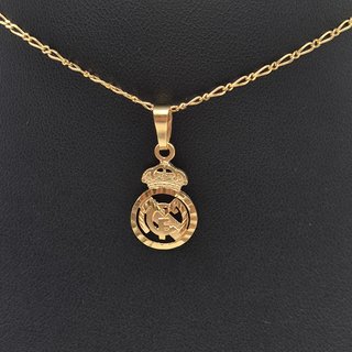 Colgante de oro de 18k. Real Madrid 1.08 gr.
