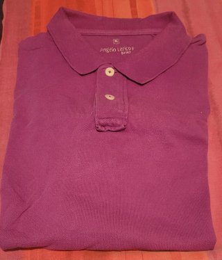 Polo Angelo Litrico XL Manga Corta Morado