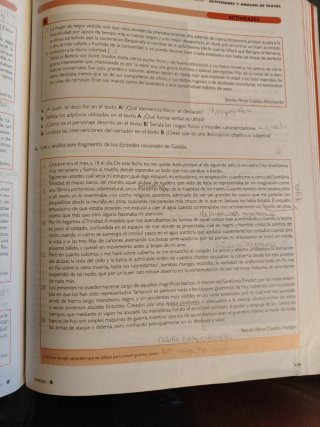 Lengua castellana y literatura 2, Le Bachillerato