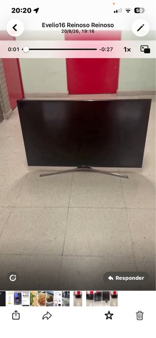 Smart TV Samsung 45” Negro CON MANDO A DISTANCIA
