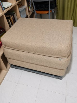 Puf Cama Pikolín Individual Plegable