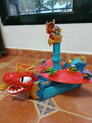 Barco Pirata Dragón Piratix