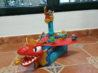 Barco Pirata Dragón Piratix