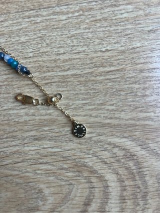 Gargantilla Bimba y Lola azul y dorada
