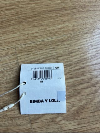 Gargantilla Bimba y Lola azul y dorada