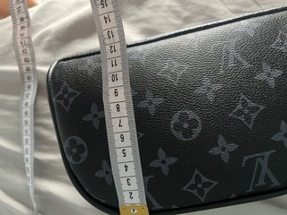 Neceser Louis Vuitton Monogram Negro-Gris