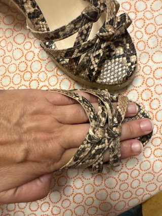 Sandalias Esfera Animal Print