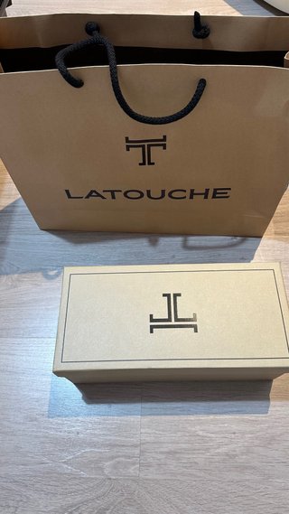 Sandalias planas Latouche doradas T39