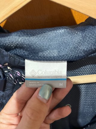 Chaqueta Impermeable Columbia Floral