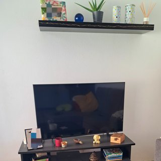 Muebles salón Ikea negro